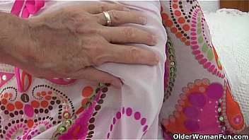 Grandma's pussy needs finger fucking