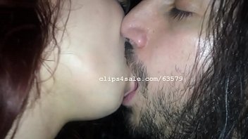 Hot Goth Couple Kissing